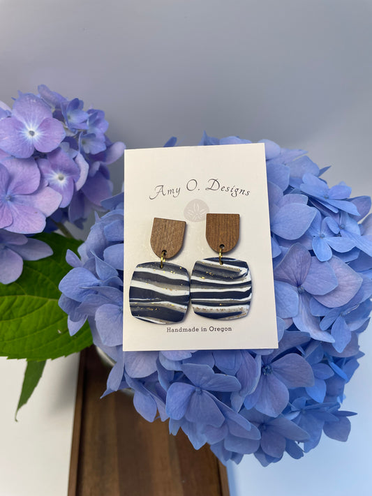 Blue & gold dangle-2 options