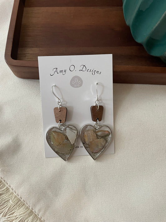 Under the sea heart dangle