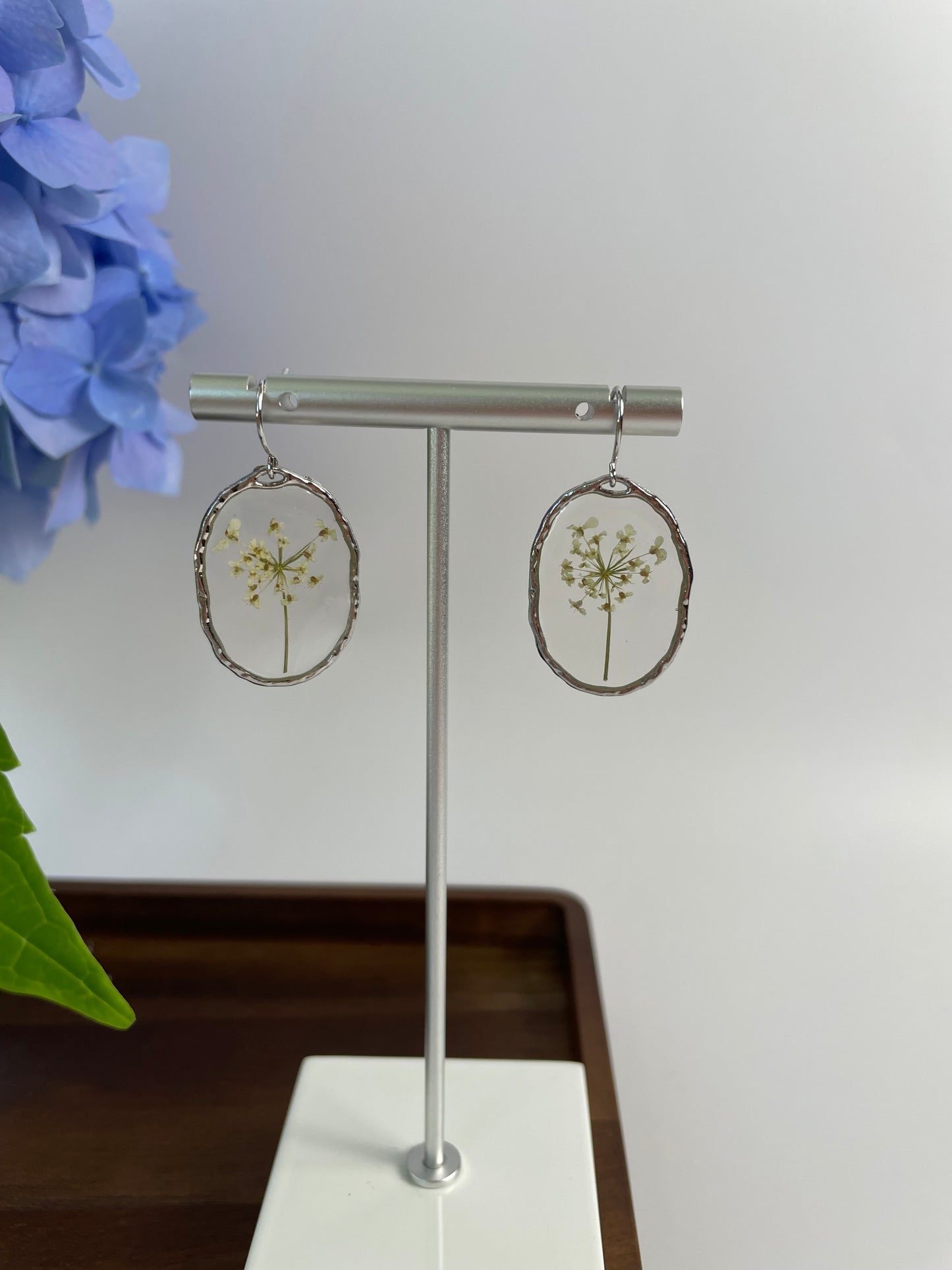 Pressed flower dangles-2 options