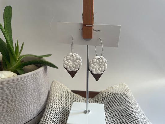 Boho mandala dangle
